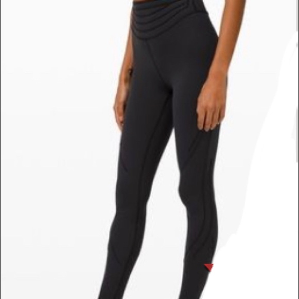 Get in Line SHR Tight 28" black lululemon leggings